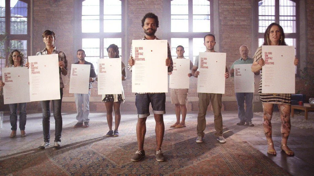 O Cartaz HIV Positivo : depoimento Silvia Almeida