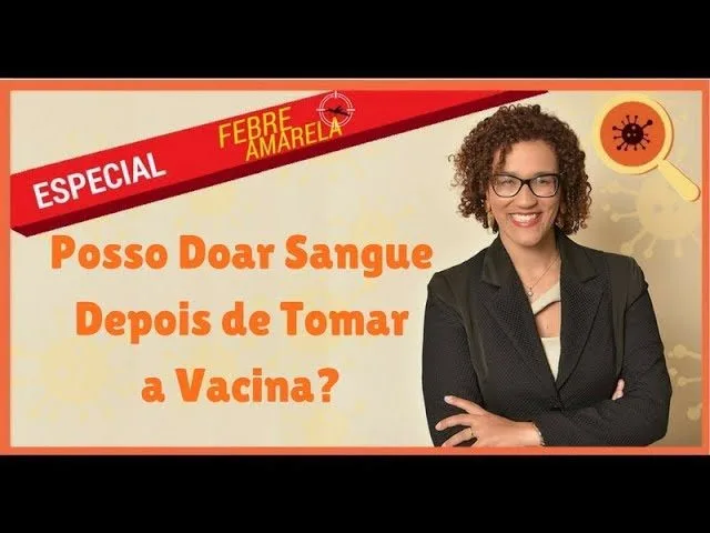 Doar Sangue Vacina Febre Amarela