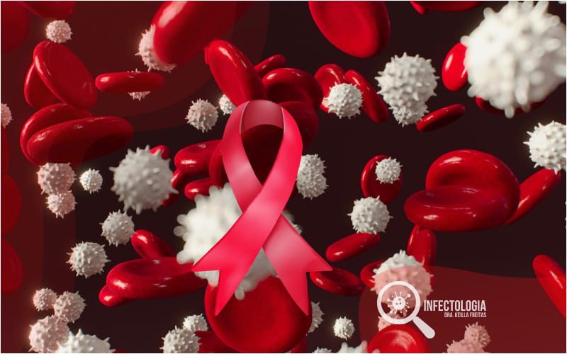 Alterações do HIV no sangue